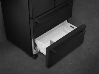 Smeg FQ55FNDF Amerikaanse Koelkast Zwart 539L