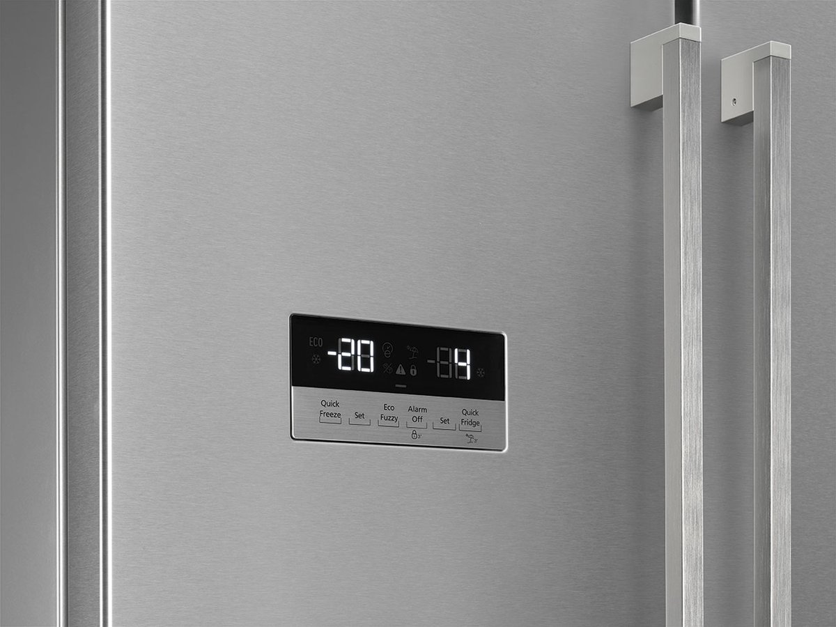 SMEG FQ55FXDE Amerikaanse koelkast RVS