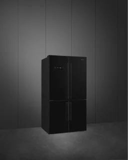 SMEG FQ60NDF Amerikaanse koelkast zwart