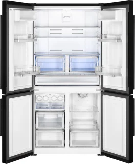 SMEG FQ60NDF Amerikaanse koelkast zwart