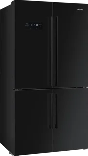 SMEG FQ60NDF Amerikaanse koelkast zwart