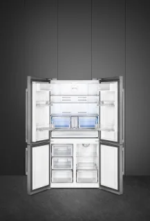 SMEG FQ60XDAIE Amerikaanse koelkast RVS