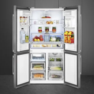 Smeg FQ60XDAIF Amerikaanse koelkast Roestvrijstaal