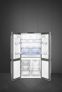 SMEG FQ60XE Amerikaanse Koelkast RVS