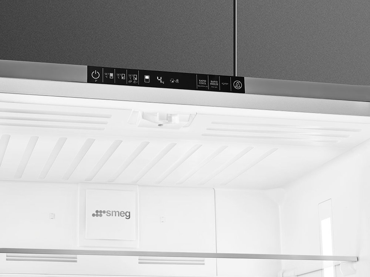 SMEG FQ60XE Amerikaanse Koelkast RVS