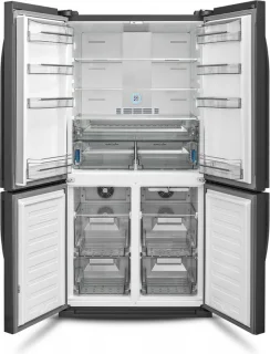 Vestfrost VR-FW916-1E0D Koel-vriescombinatie Black RVS 588L