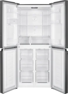 Wiggo WR-MD18X Amerikaanse Koelkast 419L Roestvrijstaal