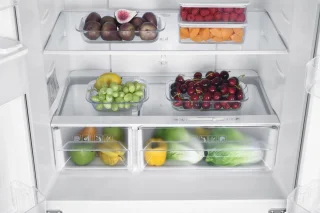 Wiggo WR-MD18X Amerikaanse Koelkast 419L Roestvrijstaal