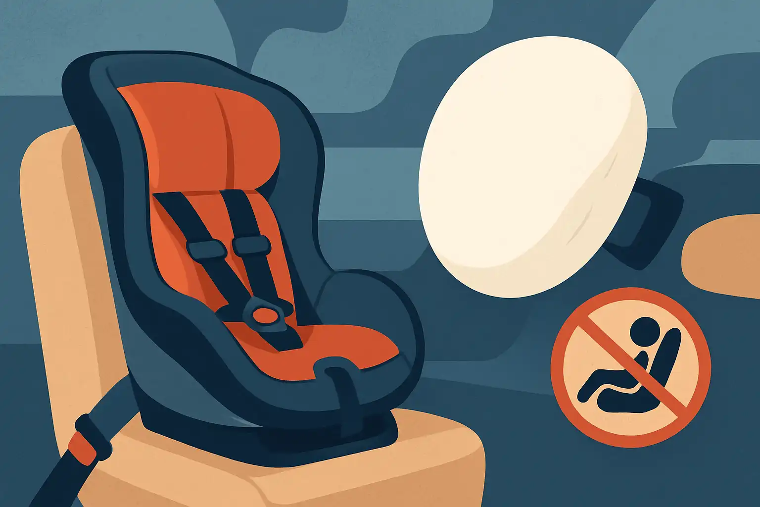 Autostoeltje en actieve airbags: wat je moet weten voordat je je kind gaat vervoeren