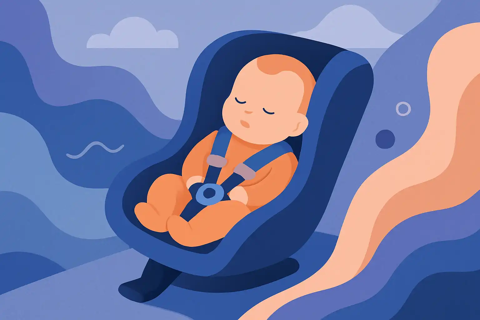 Autostoeltjes en reflux: zo houd je je baby veilig en comfortabel tijdens ritten