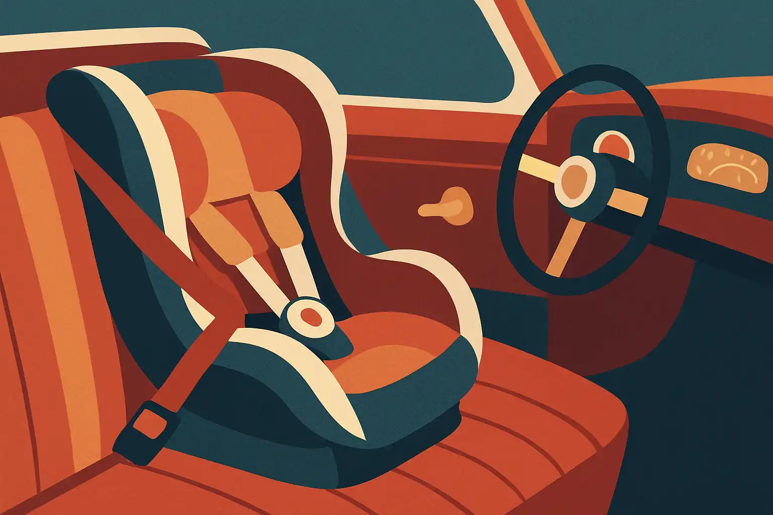 Autostoeltjes in klassieke auto's: zo monteer en gebruik je ze veilig zonder de look te verpesten