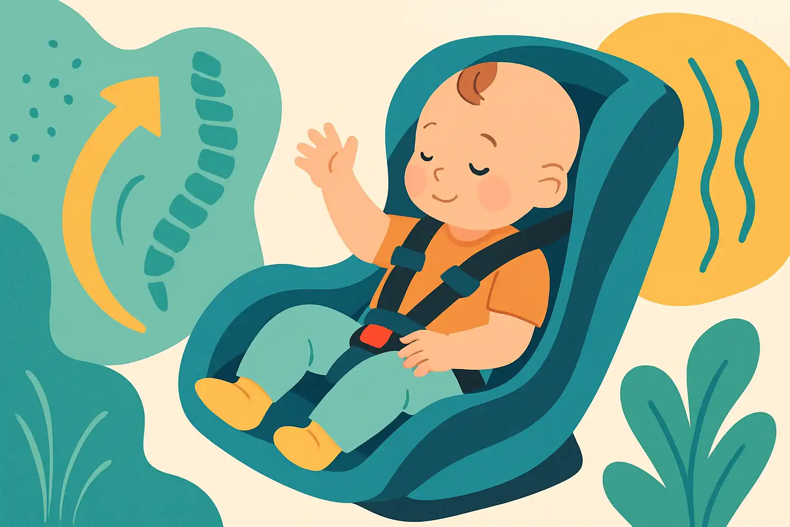 Hoe kies je een autostoeltje dat de houding en motorische ontwikkeling van je kind ondersteunt