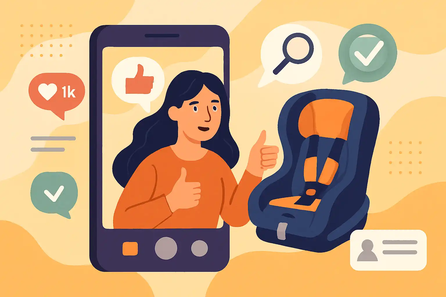 Influencers en autostoeladvies: hoe herken je betrouwbaar advies online?