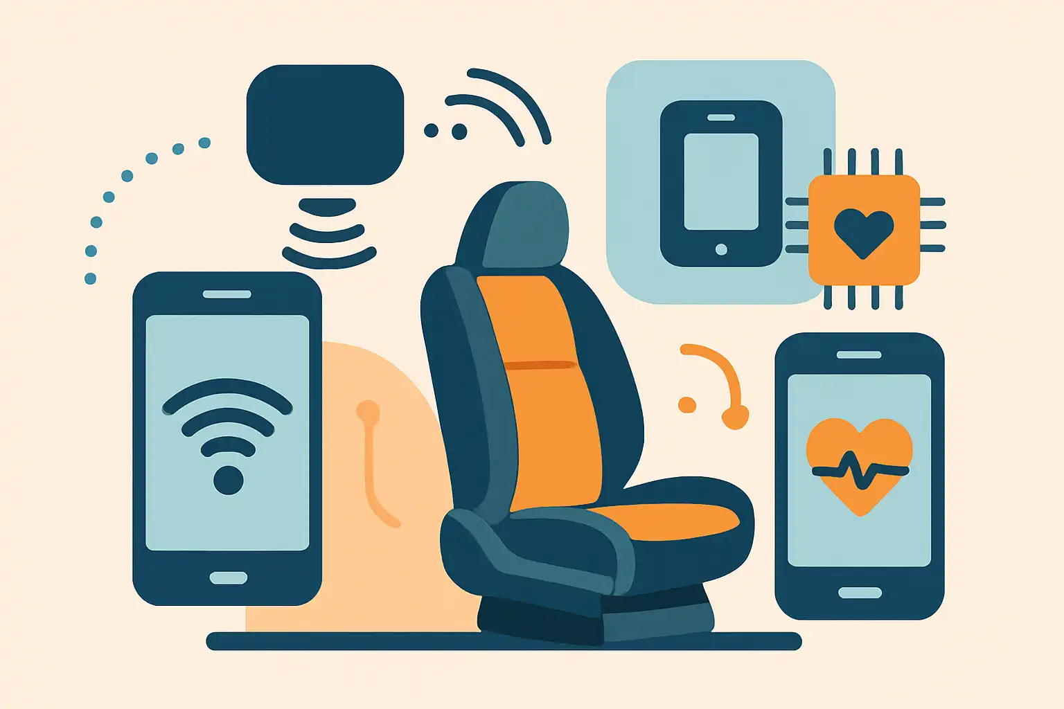 Slimme sensoren en apps voor autostoelen: wat werkt echt en wat is marketing