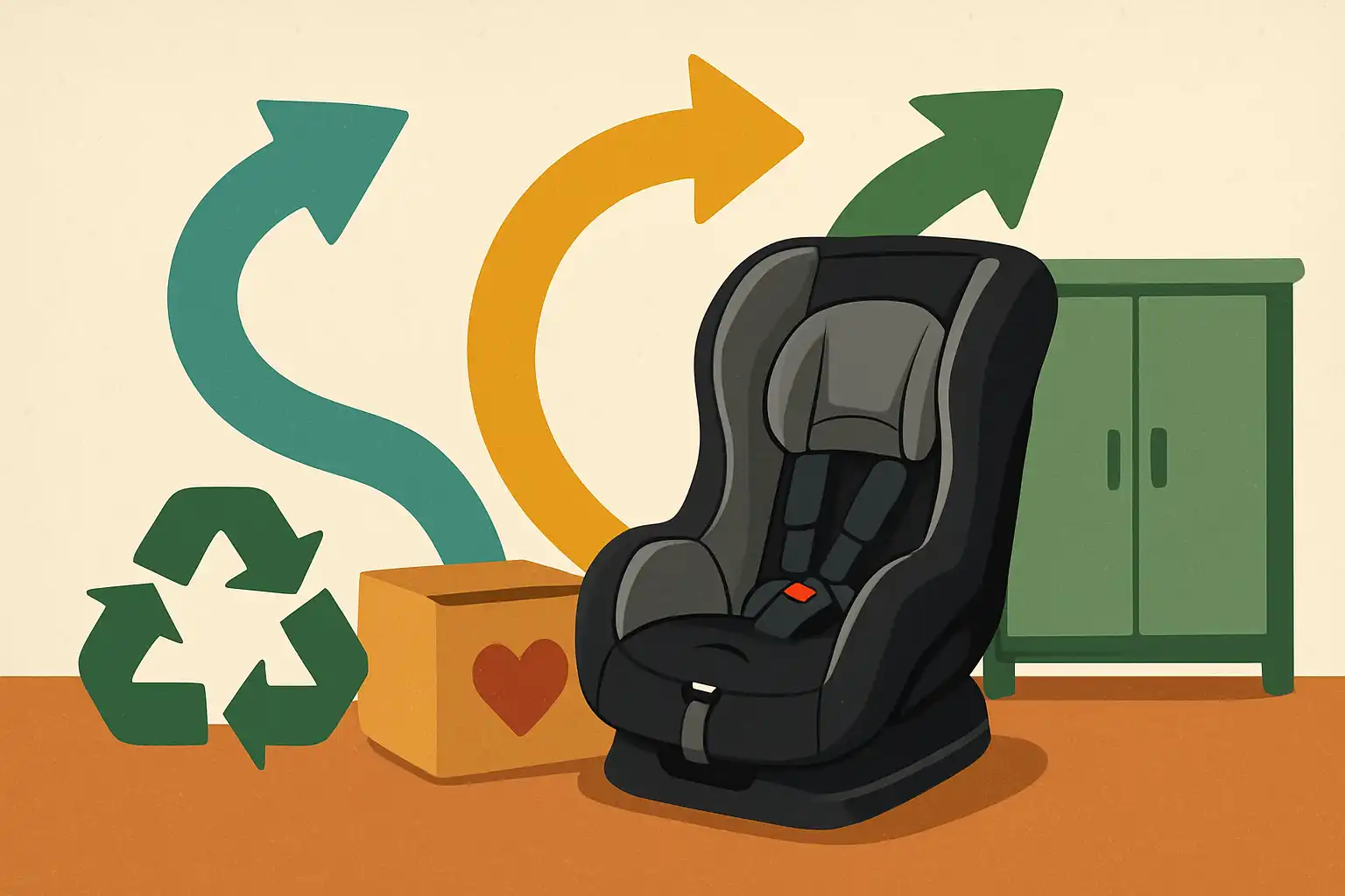 Wat te doen met je oude autostoel? slimme opties voor bewaren, doneren en recyclen