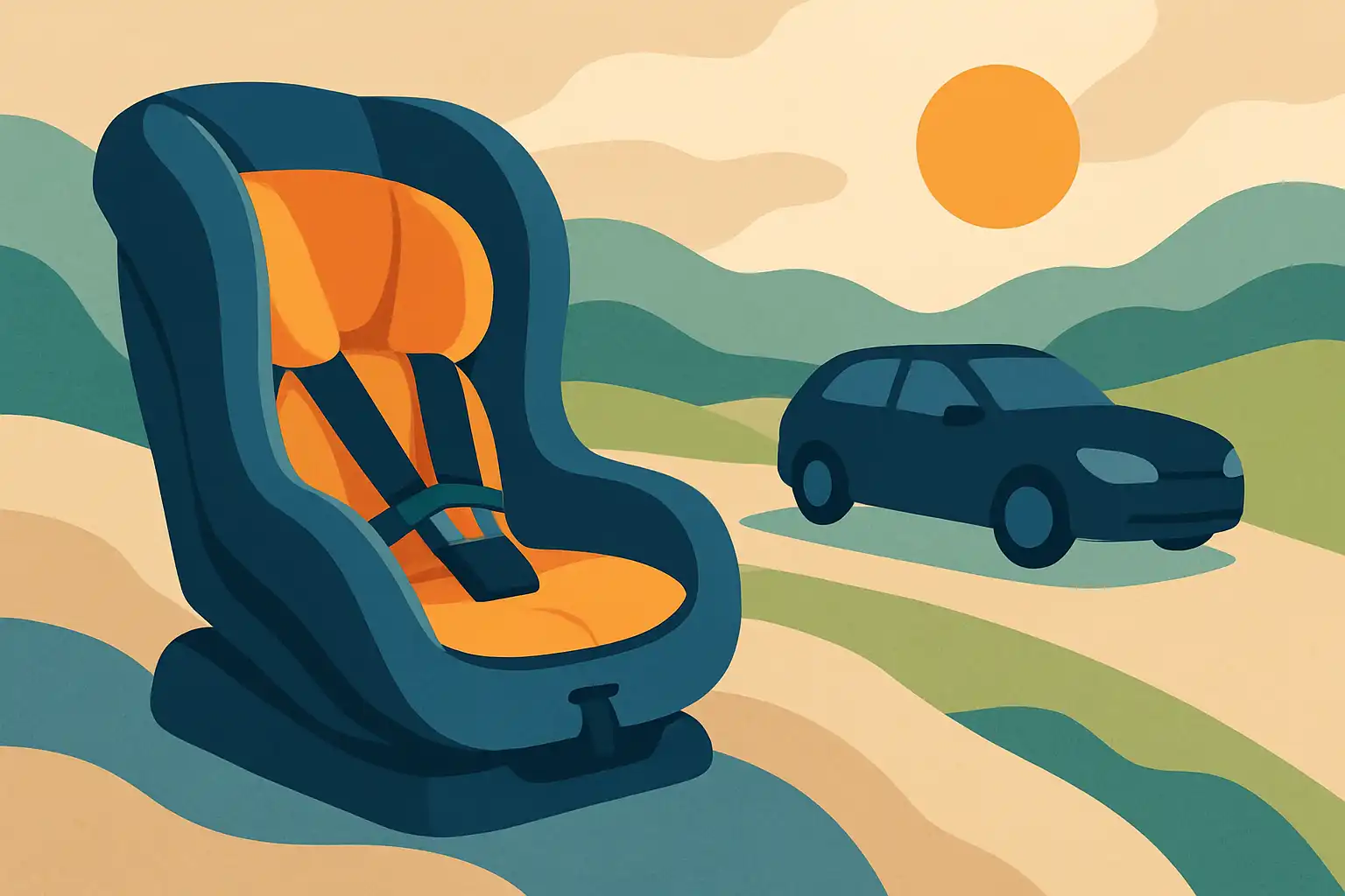 Zo kies je het ideale autostoeltje voor lange vakantieritten