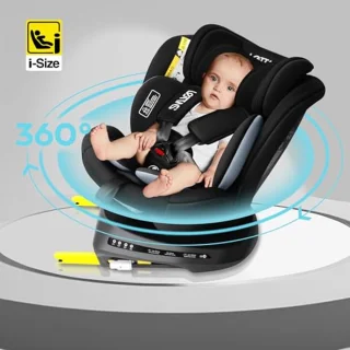 360° Rotatie Kinderzitje I-Size - Groep 0+1/2/3 (40-150 cm)