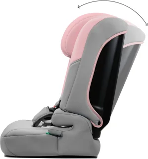 Kinderkraft I-COMFY 3-in-1 i-Size Autostoel – 76-150 cm – Groep 1/2/3 – R129 Goedgekeurd – Roze