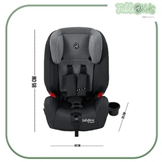 Autostoel met Isofix voor Kinderen | Geschikt van 15 mnd tot 150 cm | i-Size Veiligheid | 3-Punts Harnas | Verstelbare Hoofdsteun