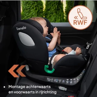 360° Draaibare Autostoel met ISOFIX - Veilig en Comfortabel voor Kinderen (40-150 cm, Groep 0/1/2/3)