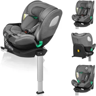 360° Draaibare Autostoel met ISOFIX - Veilig en Comfortabel voor Kinderen (40-150 cm, Groep 0/1/2/3)