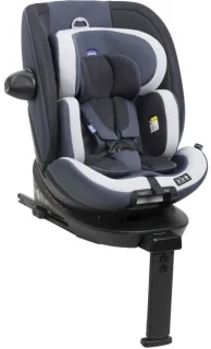 Autostoel - CHICCO - EVERONE - Groep 0/1/2/3 - I-Size - Draaibaar - Liggend - Verkleiner - Zilver