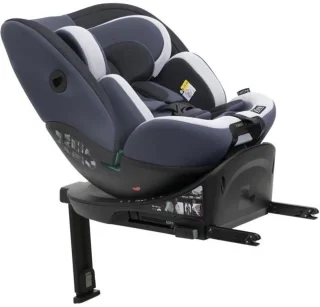 Autostoel - CHICCO - EVERONE - Groep 0/1/2/3 - I-Size - Draaibaar - Liggend - Verkleiner - Zilver