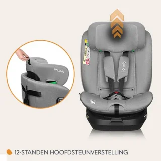 Veilig en Comfortabel i-Size Autostoel 360° Draaibaar voor Kinderen 40-150 cm