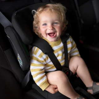 Meegroei Kinderautostoel 15 maanden tot 12 jaar, Opvouwbaar en Lichtgewicht, Autostoel met G-CELL Bescherming en Reistas, Compact Design voor Familietrips