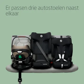 Meegroei Kinderautostoel 15 maanden tot 12 jaar, Opvouwbaar en Lichtgewicht, Autostoel met G-CELL Bescherming en Reistas, Compact Design voor Familietrips