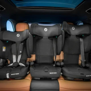 Meegroei Kinderautostoel 15 maanden tot 12 jaar, Opvouwbaar en Lichtgewicht, Autostoel met G-CELL Bescherming en Reistas, Compact Design voor Familietrips
