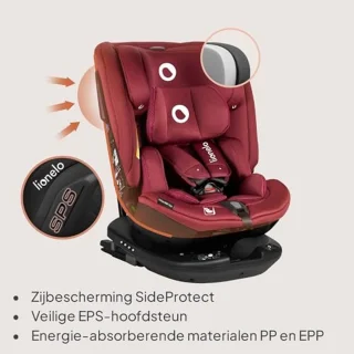 360° Draaibaar Autostoel voor Kinderen met ISOFIX – i-Size R129 (40-150 cm)