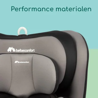 360 Draaibare Autostoel voor Kinderen, i-Size, Groep 0-3, ISOFIX Bevestiging, Zijdelingse Bescherming, 5 Ligposities, 9 Hoofdsteunposities, Comfortabel en Veilig, Tot 150 cm