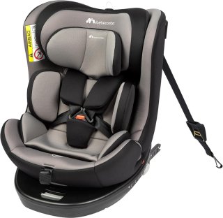 De 360 Draaibare Autostoel voor Kinderen, i-Size, Groep 0-3, ISOFIX Bevestiging, Zijdelingse Bescherming, 5 Ligposities, 9 Hoofdsteunposities, Comfortabel en Veilig, Tot 150 cm in één oogopslag