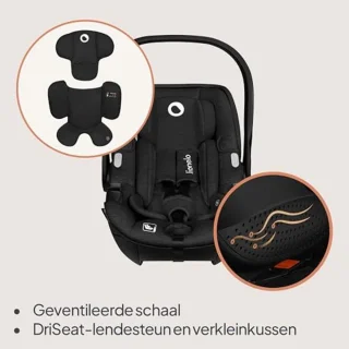 Autostoeltje Groep 0+ 40-87 cm | Achterwaarts Gericht | Lichtgewicht en Ademend | Inklapbare Autostoel