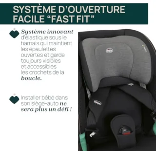 Autostoel I-Size met Isofix voor Kinderen (76-150 cm), Geschikt vanaf 15 Maanden, Comfortabel en Veiliger