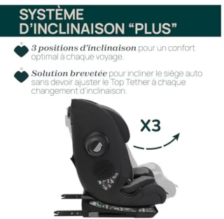 Autostoel I-Size met Isofix voor Kinderen (76-150 cm), Geschikt vanaf 15 Maanden, Comfortabel en Veiliger