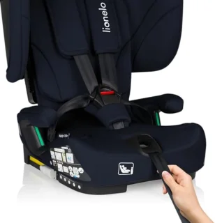 Inklapbare Peuter Autostoel met ISOFIX voor Kinderen (76-150 cm / 1.5-12 Jaar / 9-36 kg) - Veilig Met Grote Zijbescherming en 5-Punts Gordels