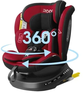 360 Graden Draaibare I-Size Autostoel - Veilig en Comfortabel van 0 tot 12 Jaar