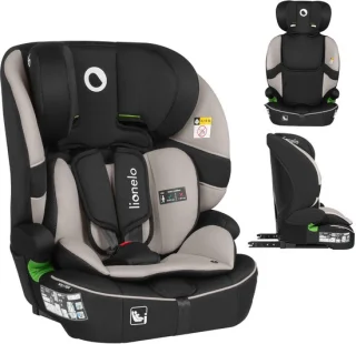 Autostoel ISOFIX voor Kind & Baby (1.5 tot 12 jaar / 76-150 cm / 9-36 kg / Groep 1 2 3) – Nieuwste Veiligheidsnorm – Groeit mee – Breed zit- en rugdeel – Zijbescherming – 10-standen Hoofdsteun – Wasbare Bekleding – Autostoeltje Lionelo Billy i-Size