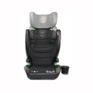 Verstelbaar i-Size Kinderzitje - Groep 2/3, ISOFix, Zijdelingse Bescherming, Comfortabel en Veilig voor Kinderen van 4-12 Jaar