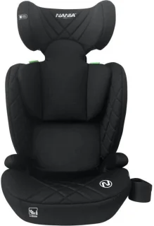 Isofix autostoel - NANIA - BARI - Groep 2/3 - I-maat - Zwart