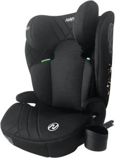 Isofix autostoel - NANIA - BARI - Groep 2/3 - I-maat - Zwart