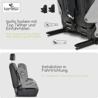 Meegroeiend Autokinderzitje met Isofix - Veilig en Comfortabel van 76 tot 150 cm
