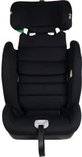 BabyGO Lumo i-Size autostoel - voor kinderen van 76-150 cm - Groep 1-2-3 (9-36kg) - Autogordel bevestiging - Zwart