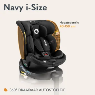 Autostoel 360° Draaibaar - Groep 0/1/2/3 (40-150 cm) - Veilig en Comfortabel met ISOFIX en Verstelbare Hoofdsteun