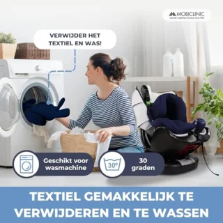 Autostoel 360º draaibaar, I-size controle, Groep 0/1/2/3, Evolutief, Max. 36 kg, 5-punts gordel, Verstelbaar, Ontspannen positie