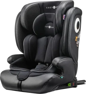 i-Size Kinderautostoel voor Kinderen 15 Maanden tot 12 Jaar, Veilig en Wasbaar, ISOFIX en Top-Tether