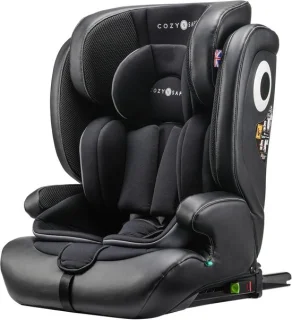 i-Size Kinderautostoel voor Kinderen 15 Maanden tot 12 Jaar, Veilig en Wasbaar, ISOFIX en Top-Tether
