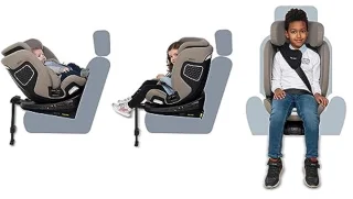 360 Graden Draaibare i-Size Autostoel voor Kinderen van 40 tot 150 cm